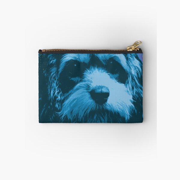 Item preview, Cavapoo Coffee Shop Companion Art designed and sold by MarkedArtPrints.