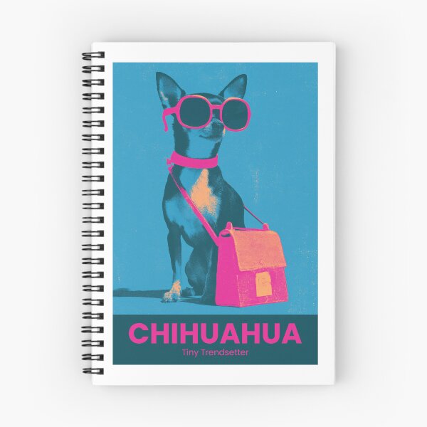 Item preview, Chihuahua Tiny Trendsetter Art designed and sold by MarkedArtPrints.