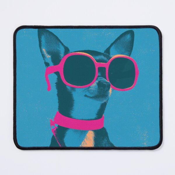 Item preview, Chihuahua Tiny Trendsetter Art designed and sold by MarkedArtPrints.