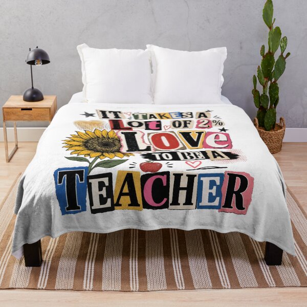 Item preview, It Takes a Lot of Love to Be a Teacher | Retro Sunflower Teacher Appreciation Design designed and sold by Ahmed-DARWISH.