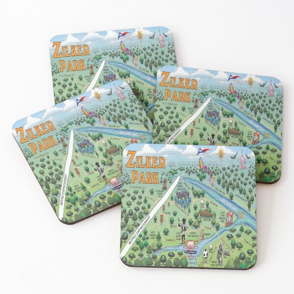 Item preview, Zilker Park Fun Map designed and sold by Kevin Middleton.