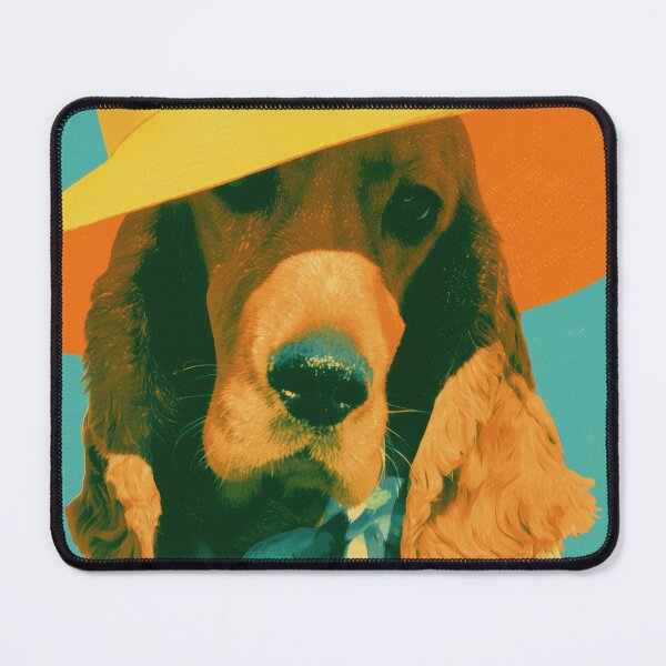 Item preview, Cocker Spaniel Sunshine Companion Art designed and sold by MarkedArtPrints.