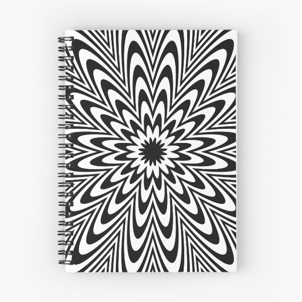 Item preview, Black and White Op Art Optical Illusion Pattern designed and sold by BigDigital.