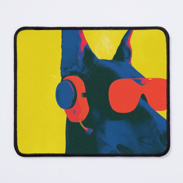 Item preview, Doberman Always Alert Art designed and sold by MarkedArtPrints.