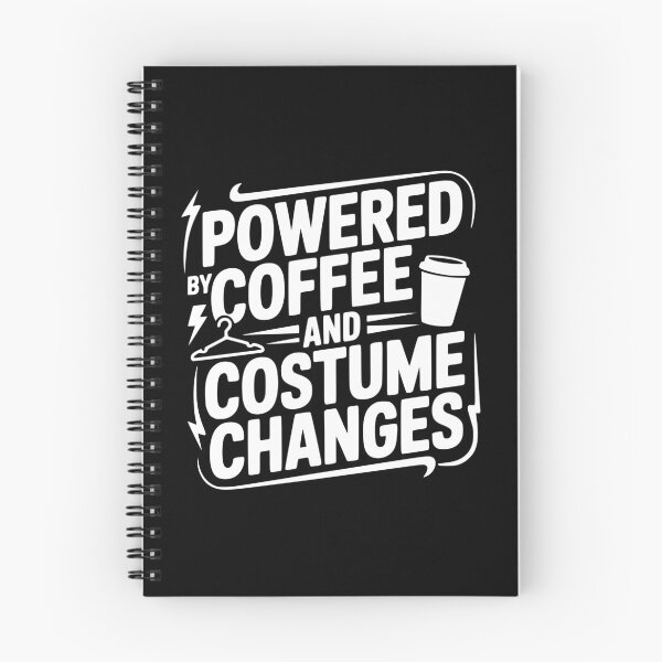 Item preview, Powered by Coffee and Costume Changes designed and sold by theartfulaspie.