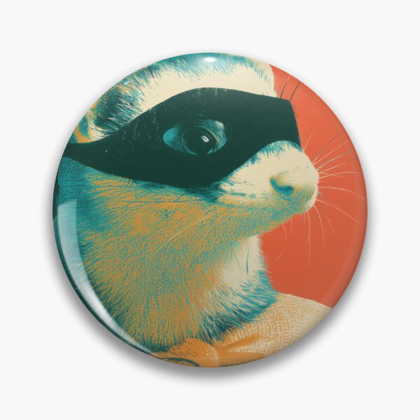 Item preview, Ferret The Treat Bandit Art designed and sold by MarkedArtPrints.