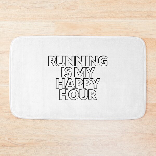 Item preview, Running Is My Happy Hour  designed and sold by Inspirationmotivation.