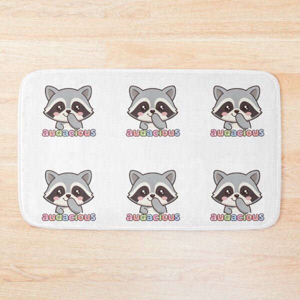 Item preview, audacious kawaii raccoon designed and sold by Disparaging_Word.