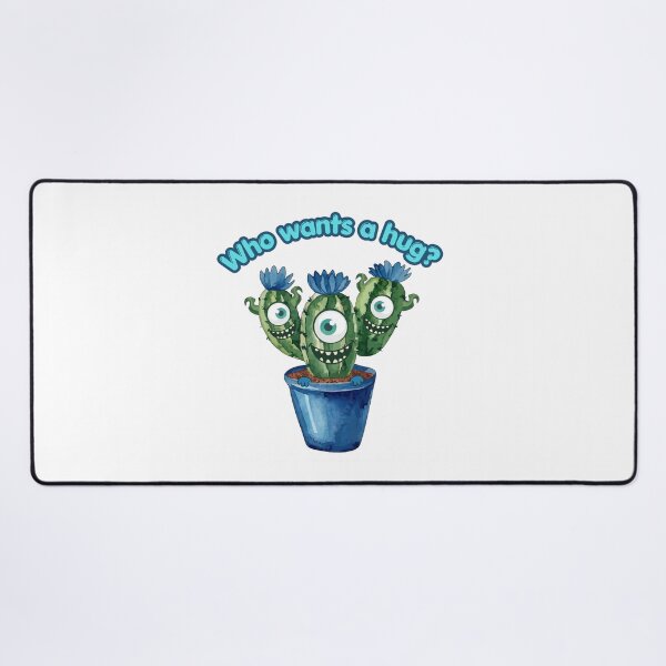 Item preview, Who Wants a Hug? Funny Cute Monster Cactus Shirt | Kawaii Plant Lover Gift designed and sold by emiliacreations.