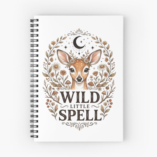 Item preview, Wild Little Spell Forest Magic Wicca Halloween T-Shirt | Witchy Cottagecore Graphic Gift designed and sold by Trendably.