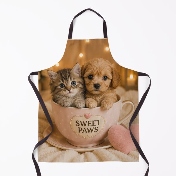 Item preview, Sweet Paws Puppy and Kitten Friends designed and sold by BagFactoryUK.