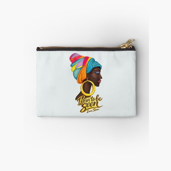 Item preview, BORN TO BE SEEN | African Woman Portrait | Soft Sage Edition by Lana Swan designed and sold by BlueberrySwan.