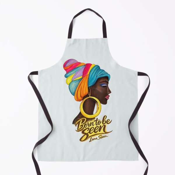 Item preview, BORN TO BE SEEN | African Woman Portrait | Soft Sage Edition by Lana Swan designed and sold by BlueberrySwan.
