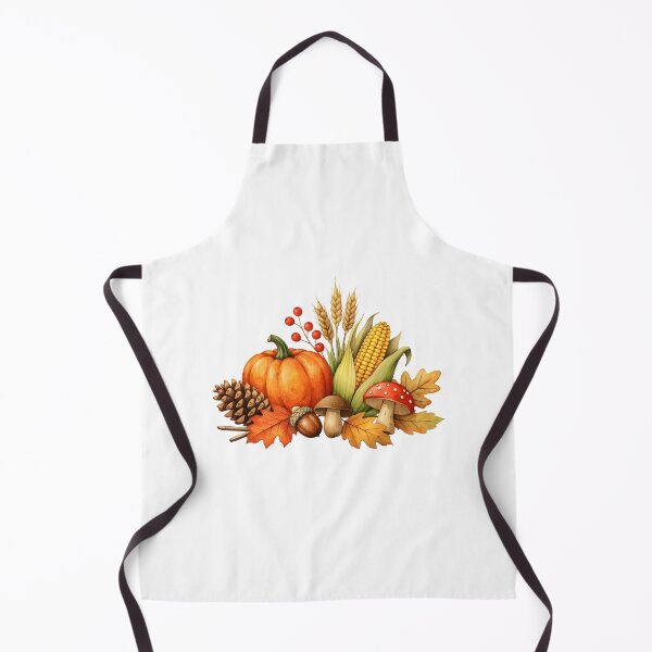 Item preview, Watercolor Thanksgiving Autumn Harvest designed and sold by silviaol.