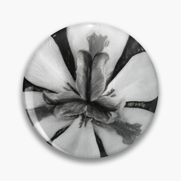 Item preview, African Iris In Black and White designed and sold by Kay Brewer.