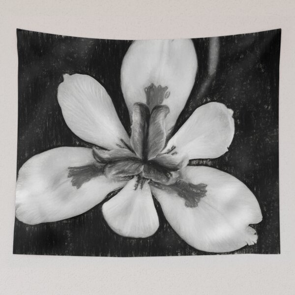 Item preview, African Iris In Black and White designed and sold by Kay Brewer.
