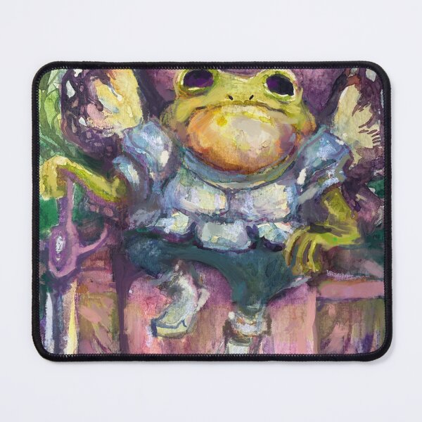 Item preview, first official portrait of the great fairy frog and warrior defender of all amphibians designed and sold by guilhernunes.