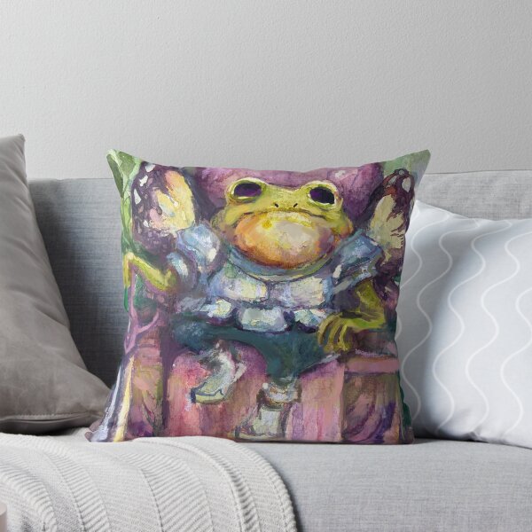 Item preview, first official portrait of the great fairy frog and warrior defender of all amphibians designed and sold by guilhernunes.