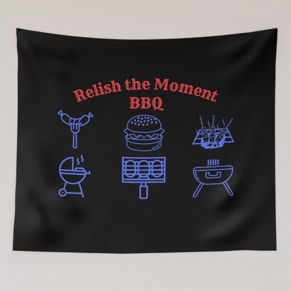 Item preview, Relish the Moment BBQ Shirt | Funny Summer Barbecue Design | Grill Lover Gift designed and sold by emiliacreations.