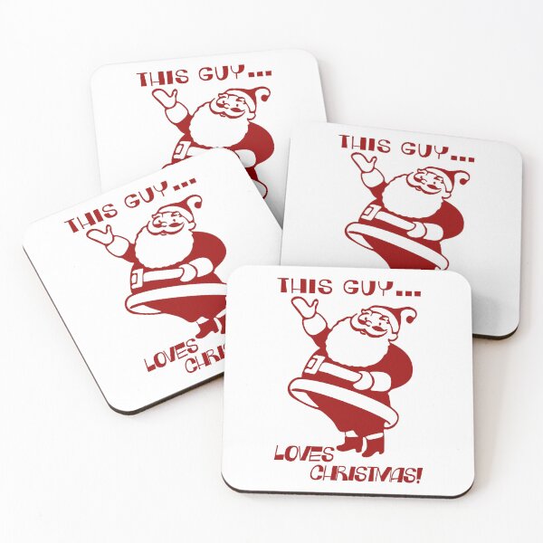 Item preview, This Guy Loves Christmas designed and sold by Normbot2000.