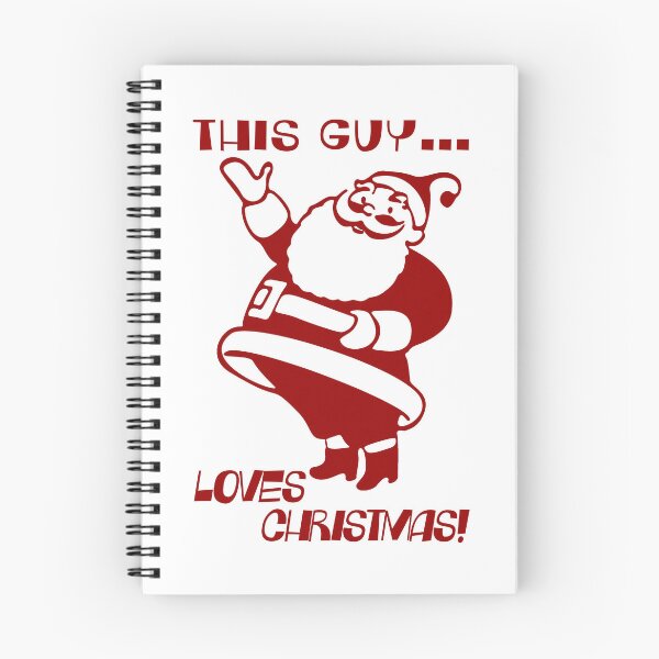 Item preview, This Guy Loves Christmas designed and sold by Normbot2000.
