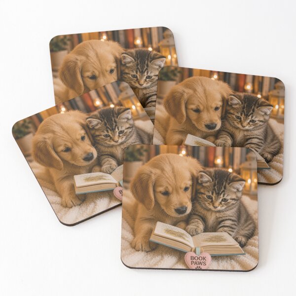 Item preview, Book Paws Puppy and Kitten Friends designed and sold by BagFactoryUK.
