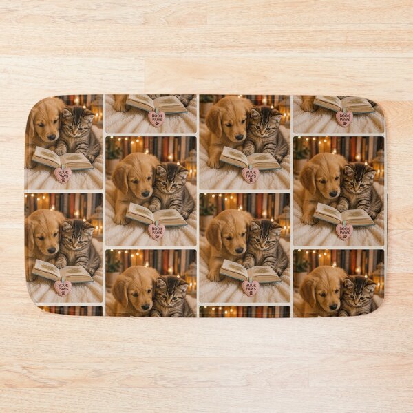 Item preview, Book Paws Puppy and Kitten Friends designed and sold by BagFactoryUK.