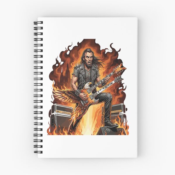 Item preview, Heavy Metal Abraham Lincoln Guitarist | Rock Guitar Vintage Patriotic Illustration designed and sold by FouChan.