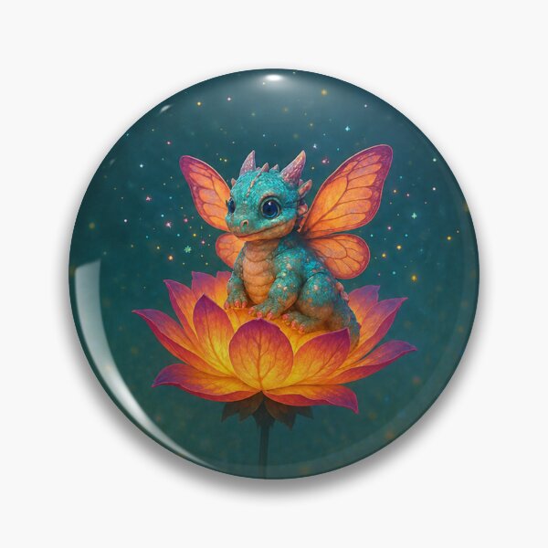 Item preview, Magical Dragon with Butterfly Wings designed and sold by PurrfectWhisper.