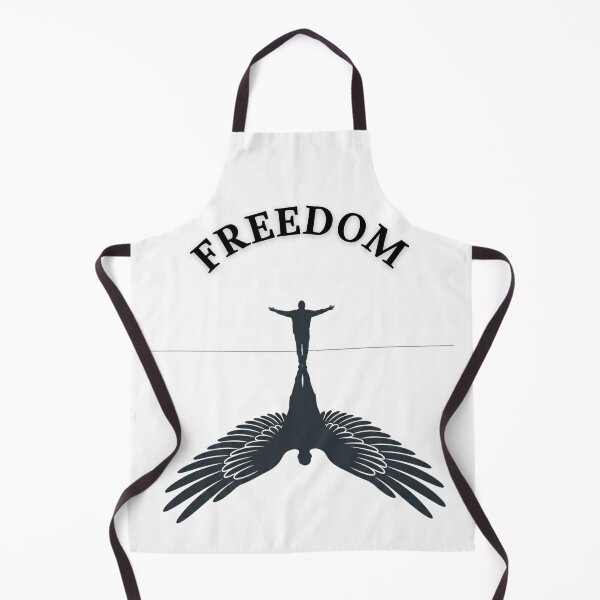 Item preview, Freedom Wings Silhouette Inspirational Minimalist Design designed and sold by Nadir071010.