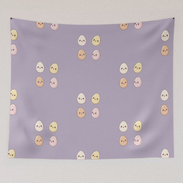 Item preview, Cute Kawaii Egg Pastel designed and sold by lazarosdesign.