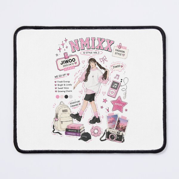 Item preview, Jiwoo NMIXX Shirt, Nmixx Jiwoo Kpop Tee, Nmixx Cute Aesthetic Shirt, Nmixx Member Graphic Tee, Kpop Fan Gift Comfort Colors Shirt designed and sold by BerryHand.