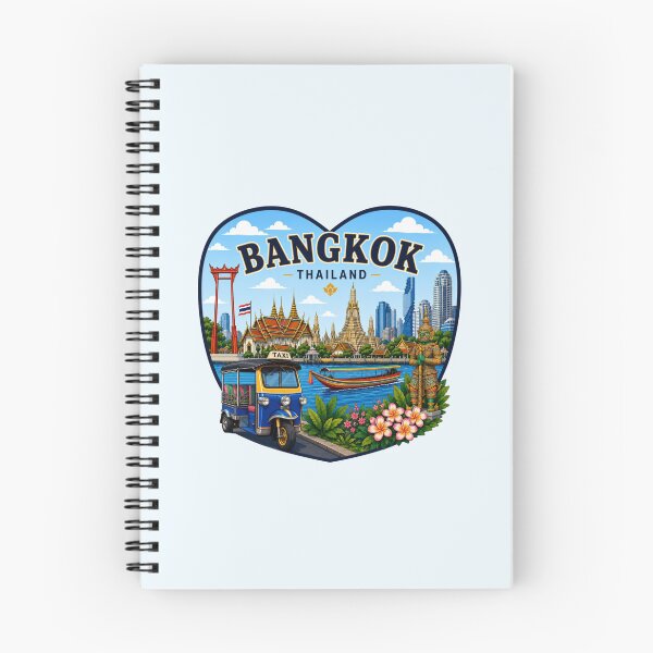 Item preview, Bangkok, Thailand Heart Shape Design designed and sold by Myra365Art.