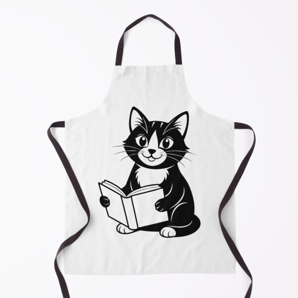 Item preview, Cute Kawaii Cat Reading Book designed and sold by PrintforDesign.