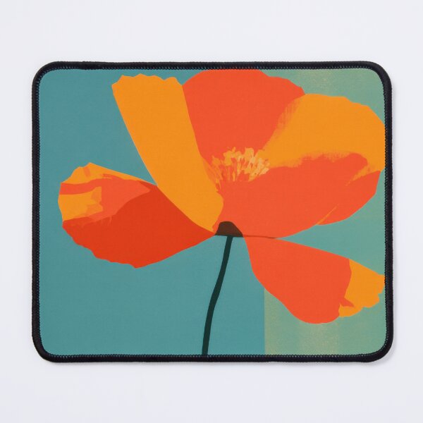 Item preview, August Birth Flower, Poppy Bold Wall Art designed and sold by MarkedArtPrints.
