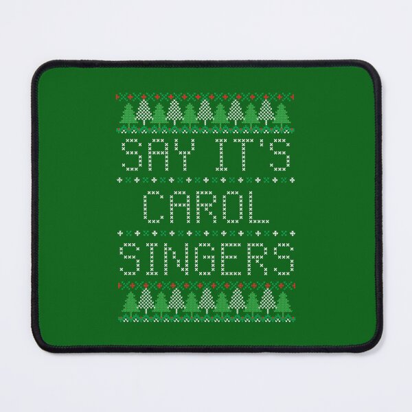Item preview, Carol Singers Ugly Christmas Sweater designed and sold by Normbot2000.