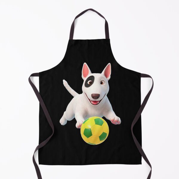Item preview, White Bull Terrier FOOTBALL designed and sold by SmARTNiki.