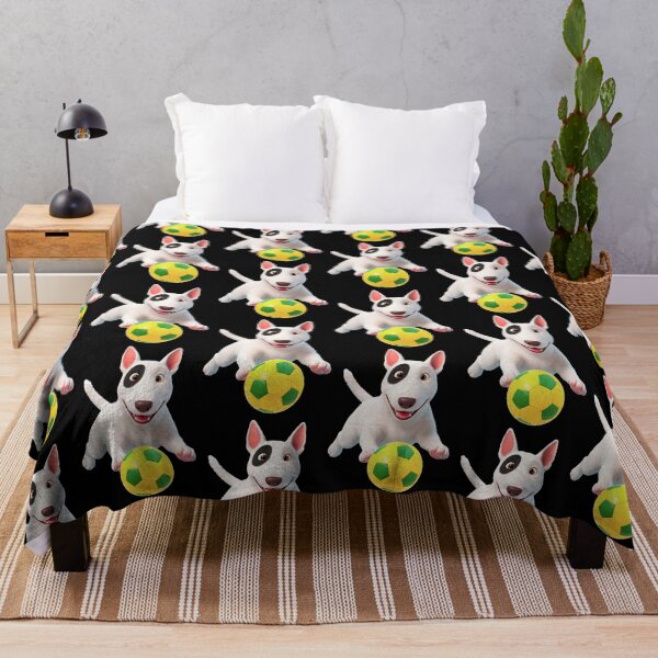 Item preview, White Bull Terrier FOOTBALL designed and sold by SmARTNiki.