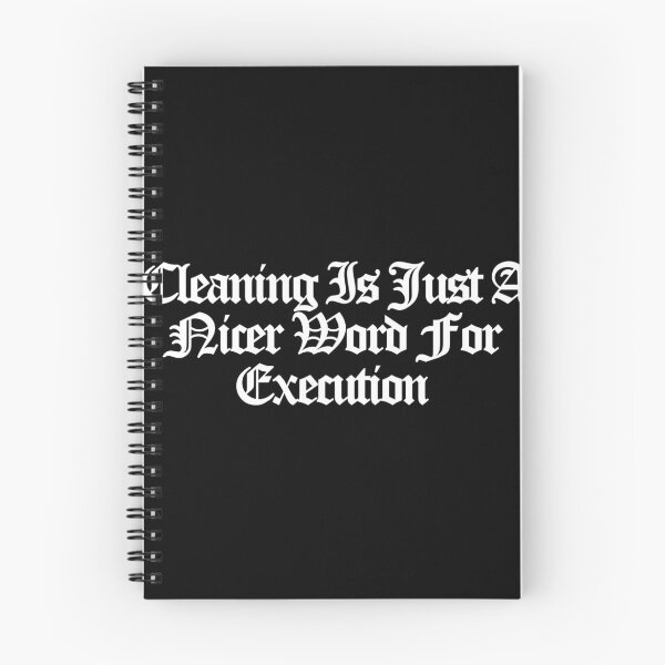 Item preview, Cleaning Is Just A Nicer Word For Execution - Silo Art designed and sold by dsxclothing.