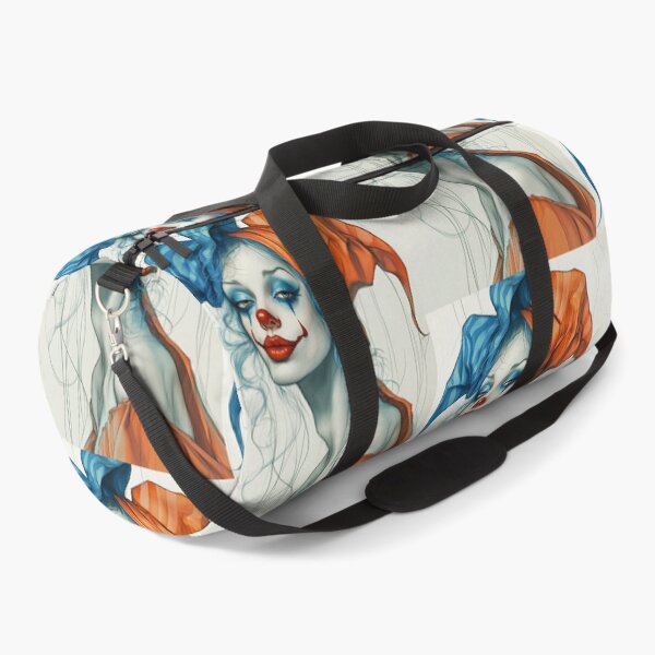 Item preview, Azure and Amber Clown Portrait designed and sold by Verademacedoart.