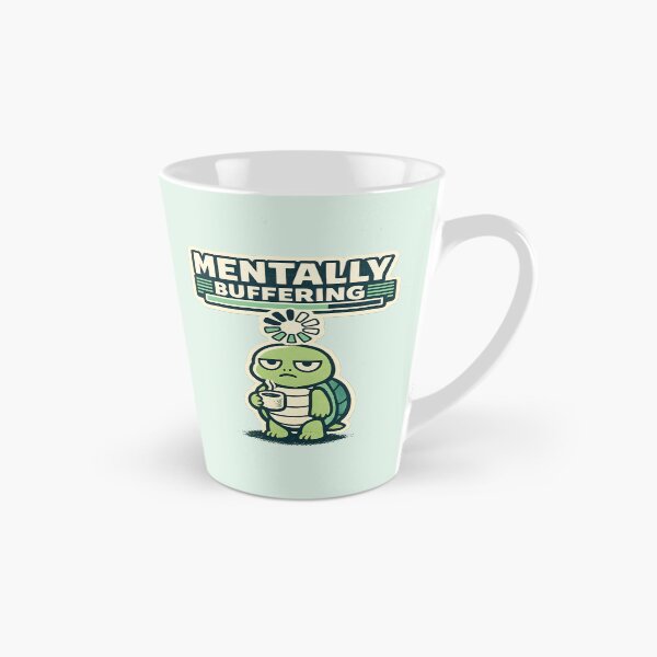 Item preview, Mentally Buffering Turtle Shirt, Funny Overthinking Quote Tee, Social Battery Low Shirt, Cute Turtle Graphic, Introvert Humor Gift, Mental Health Tee designed and sold by  MAD's Recreation Studio.