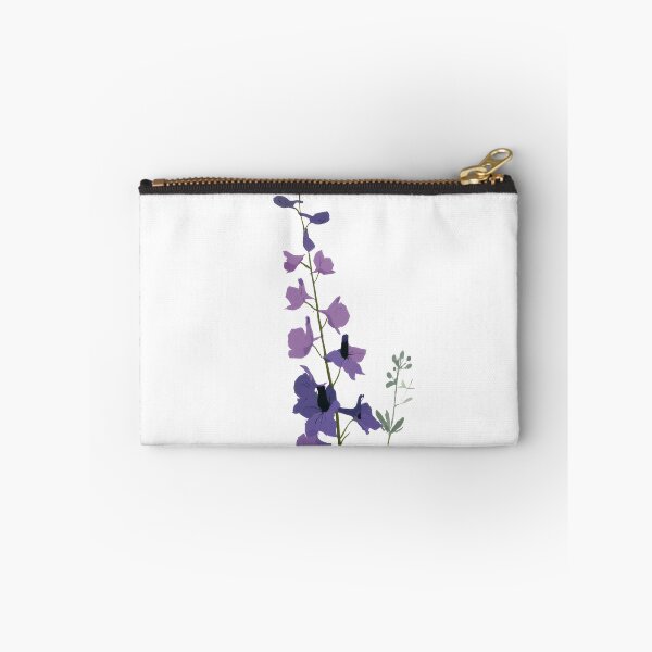 Item preview, July Birth Flower, Larkspur Minimal Wall Art designed and sold by MarkedArtPrints.