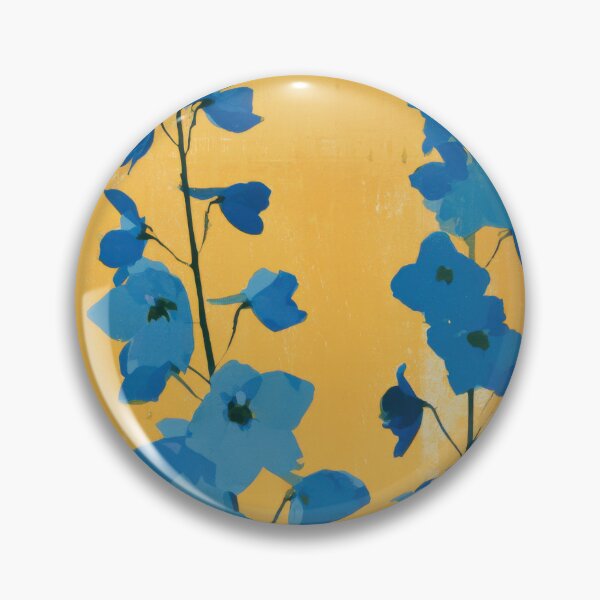 Item preview, July Birth Flower, Larkspur Bold Wall Art designed and sold by MarkedArtPrints.