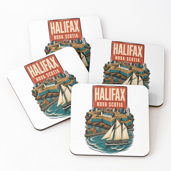 Item preview, Halifax Nova Scotia Canada Vintage Travel Tourism Souvenir designed and sold by TravelersGems.