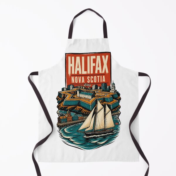 Item preview, Halifax Nova Scotia Canada Vintage Travel Tourism Souvenir designed and sold by TravelersGems.
