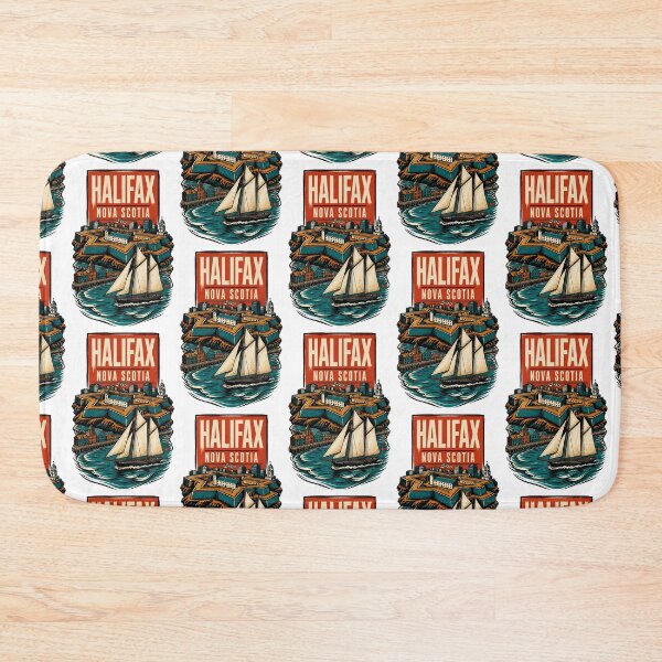 Item preview, Halifax Nova Scotia Canada Vintage Travel Tourism Souvenir designed and sold by TravelersGems.