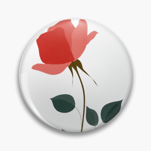 Item preview,  June Birth Flower, Rose Minimal Wall Art designed and sold by MarkedArtPrints.