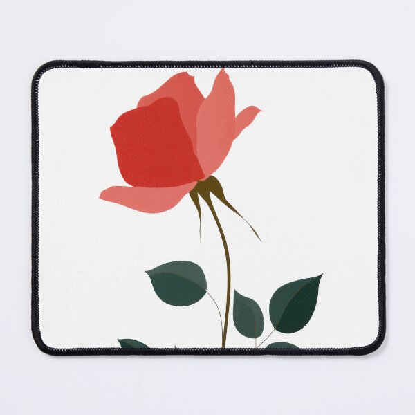 Item preview, June Birth Flower, Rose Minimal Wall Art designed and sold by MarkedArtPrints.