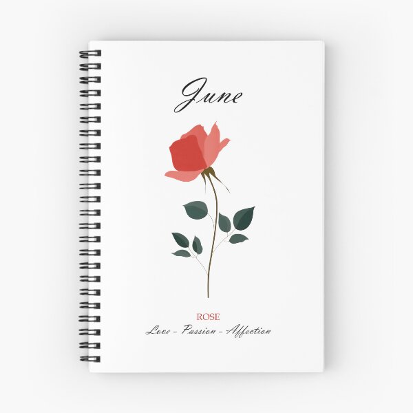 Item preview,  June Birth Flower, Rose Minimal Wall Art designed and sold by MarkedArtPrints.