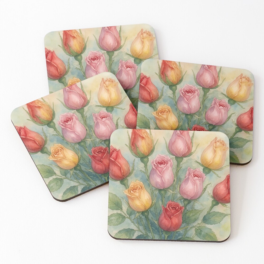 Item preview, Coasters (Set of 4) designed and sold by TinCatOutpost.